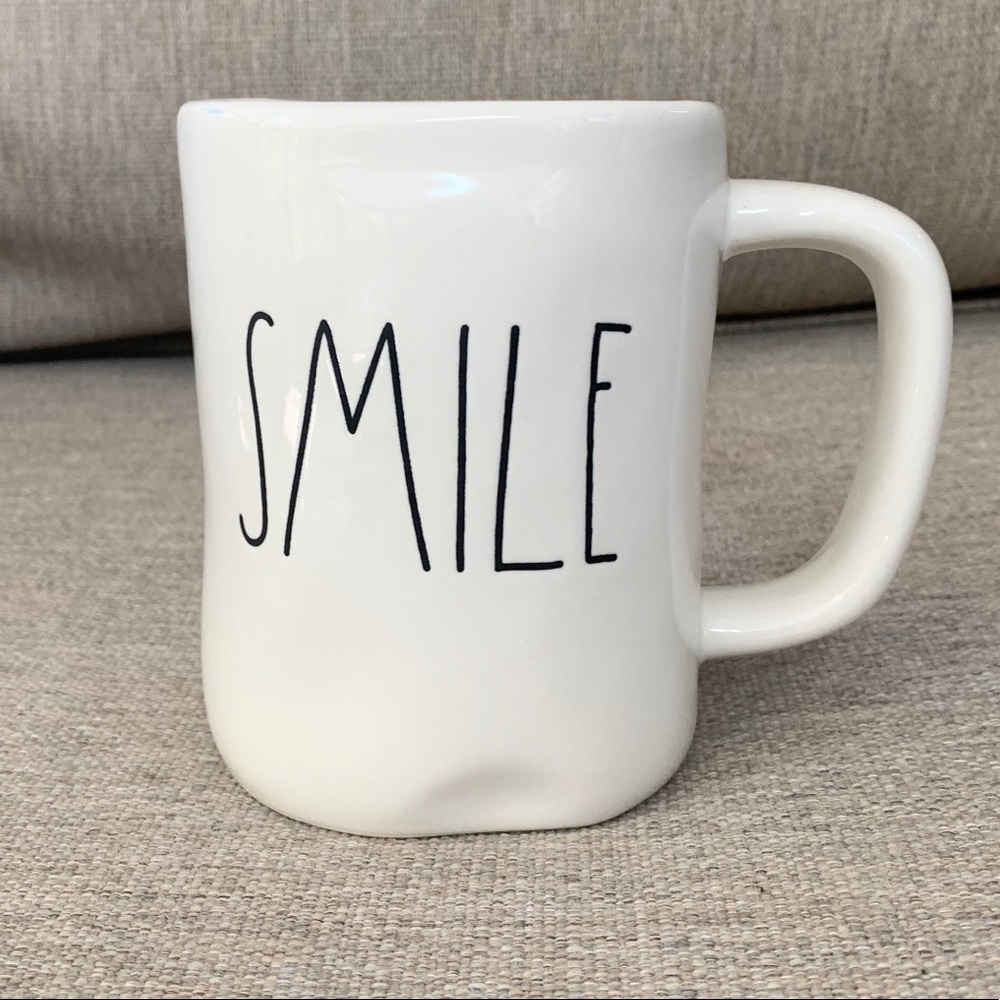 Rae Dunn smile mug